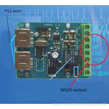 PS2 to Wiegand 26/34 Converter